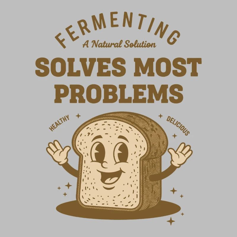 Sourdough Bread Baking Fermenting Solves Most