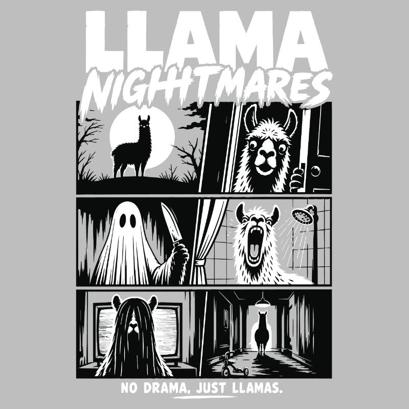 Llama Nightmares Horror Comic