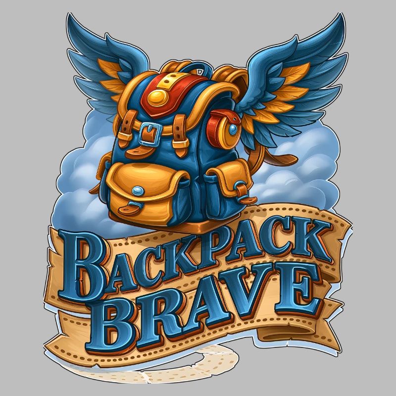 Backpack Brave Magical Flying Winged Bag
