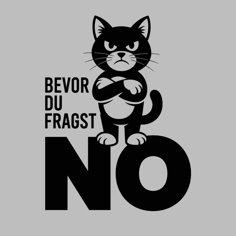  Bevor Du Fragst No Lustige Grumpy Katze