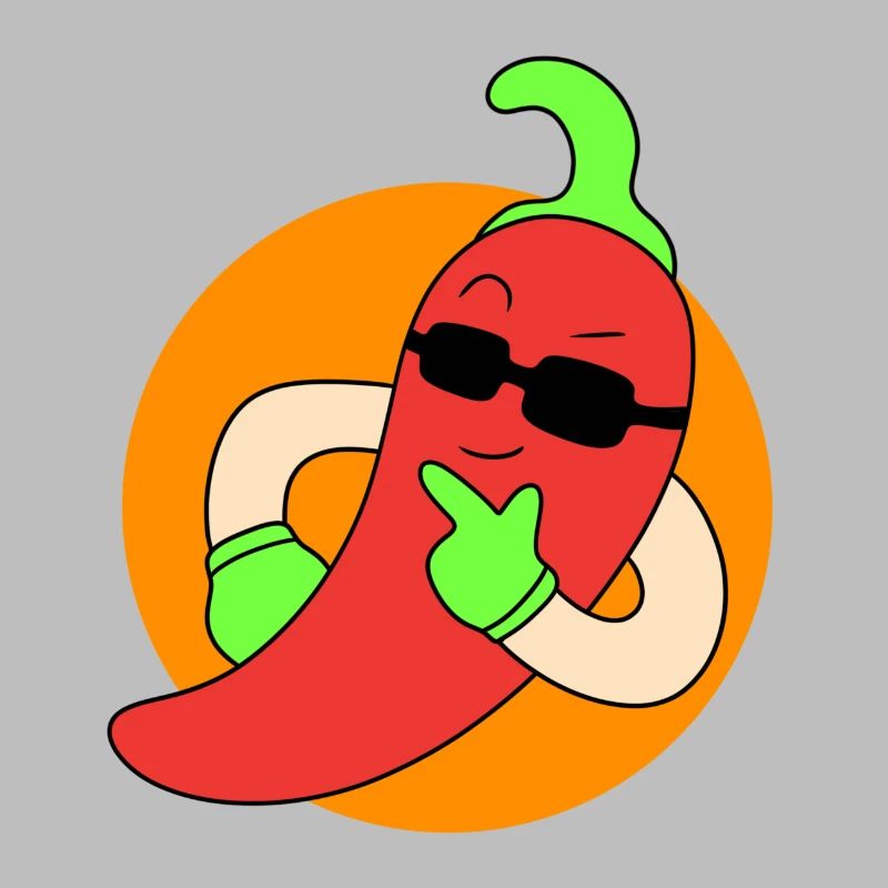 Cool chilli pepper