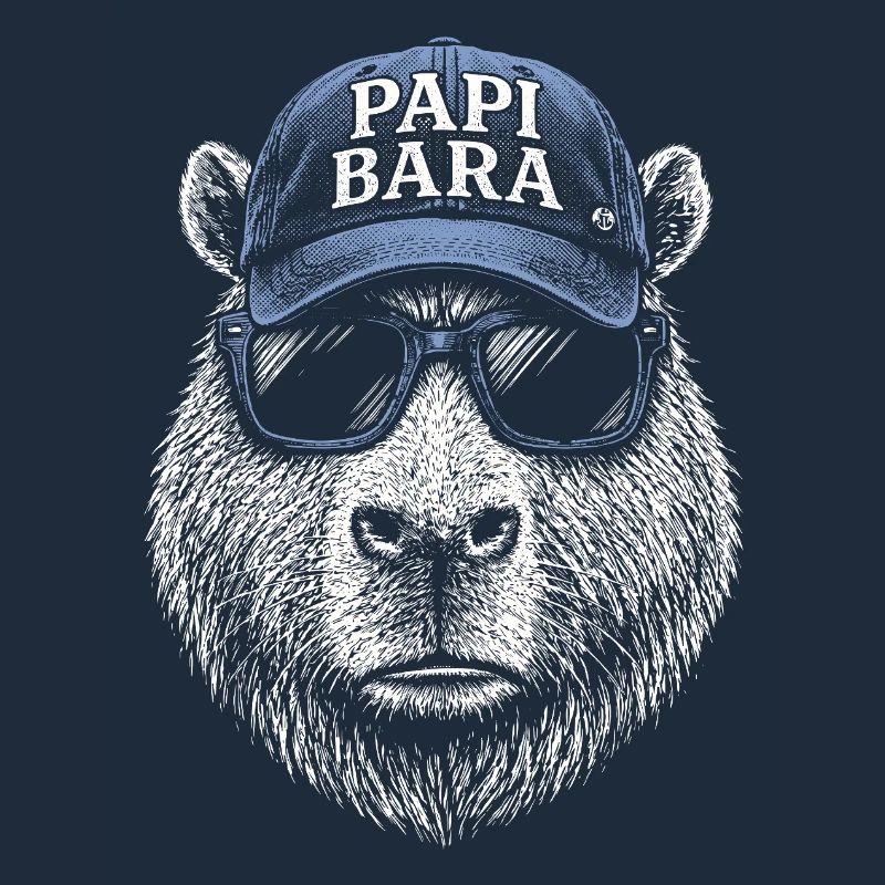 Papi Bara Bear avec des lunettes de soleil