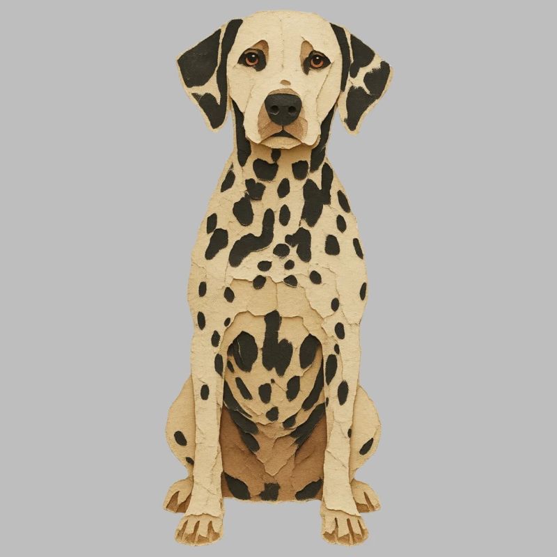 Dalmatian Patch Art Tee