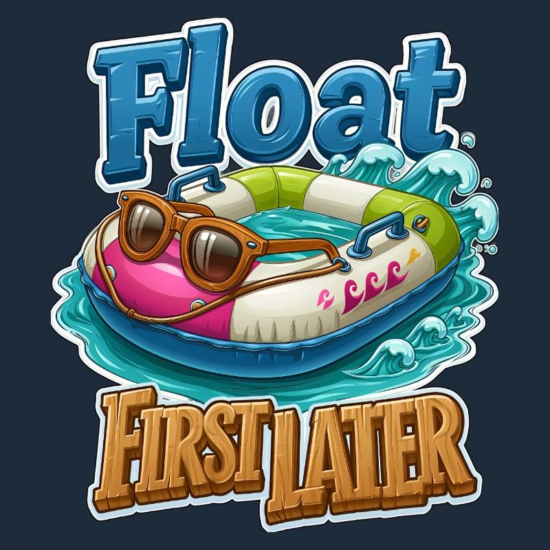 Erst schwimmen, später
