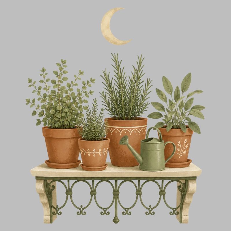 Clair de lune du balcon des herbes