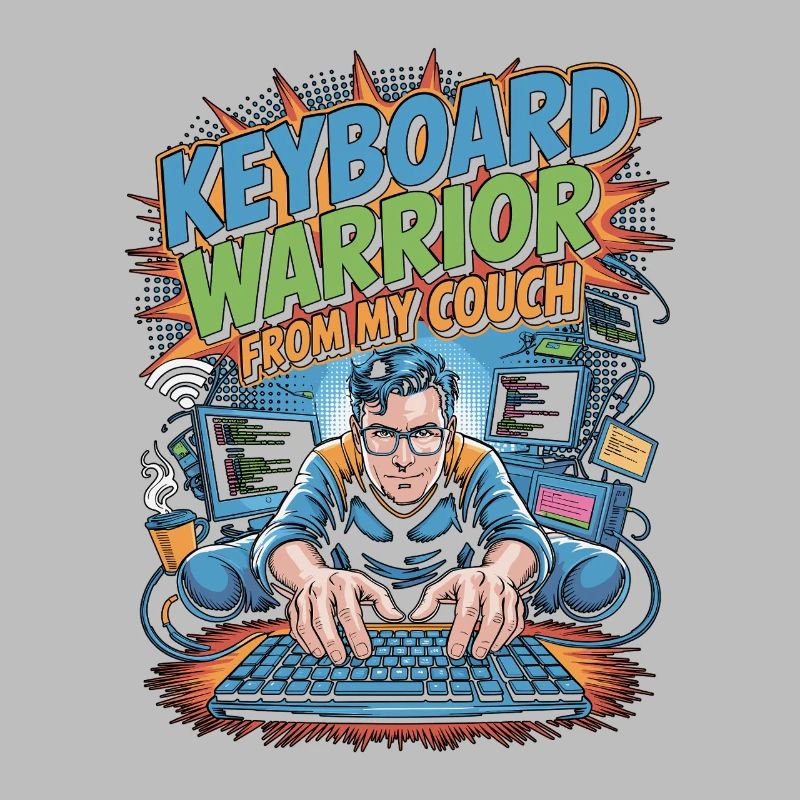 Remote Developer Keyboard Warrior Remote Coder
