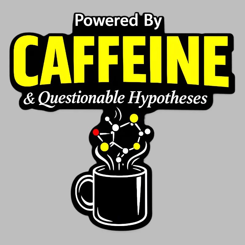 Coffee Chemistry: Caffeine Molecule Mug