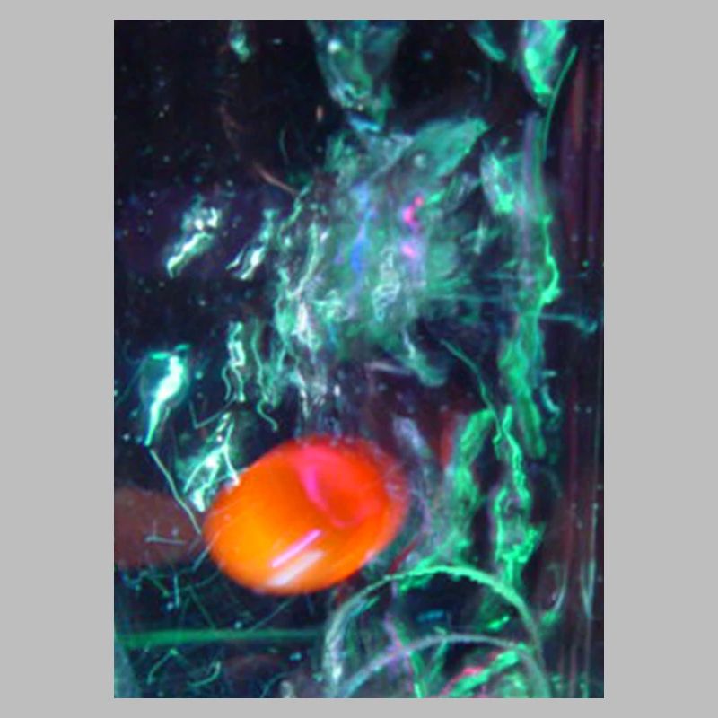 Nébuleuse néon avec Noyau Orange