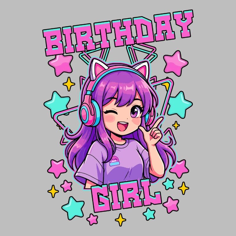 Fille d’anniversaire Pop coréenne Anniversaire K Pop