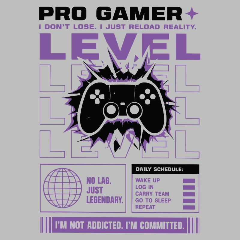 Pro Gamer Level Up Controller Design