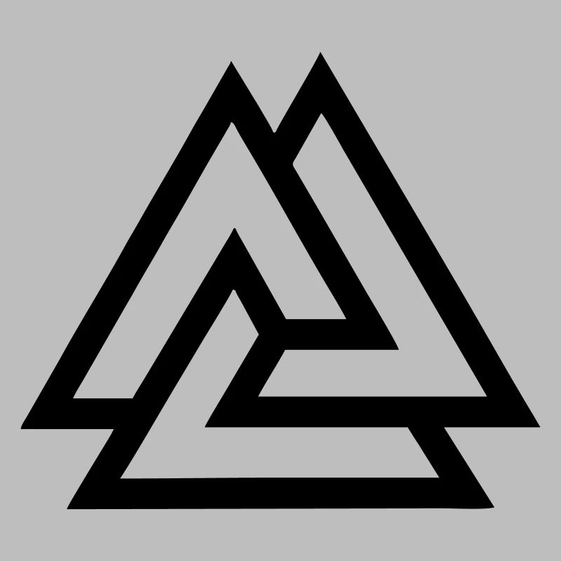 Valknut-Knoten im Kampf gefallen