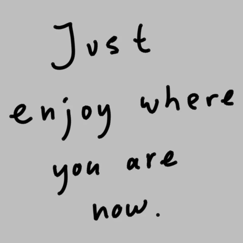 Tout simplement profiter