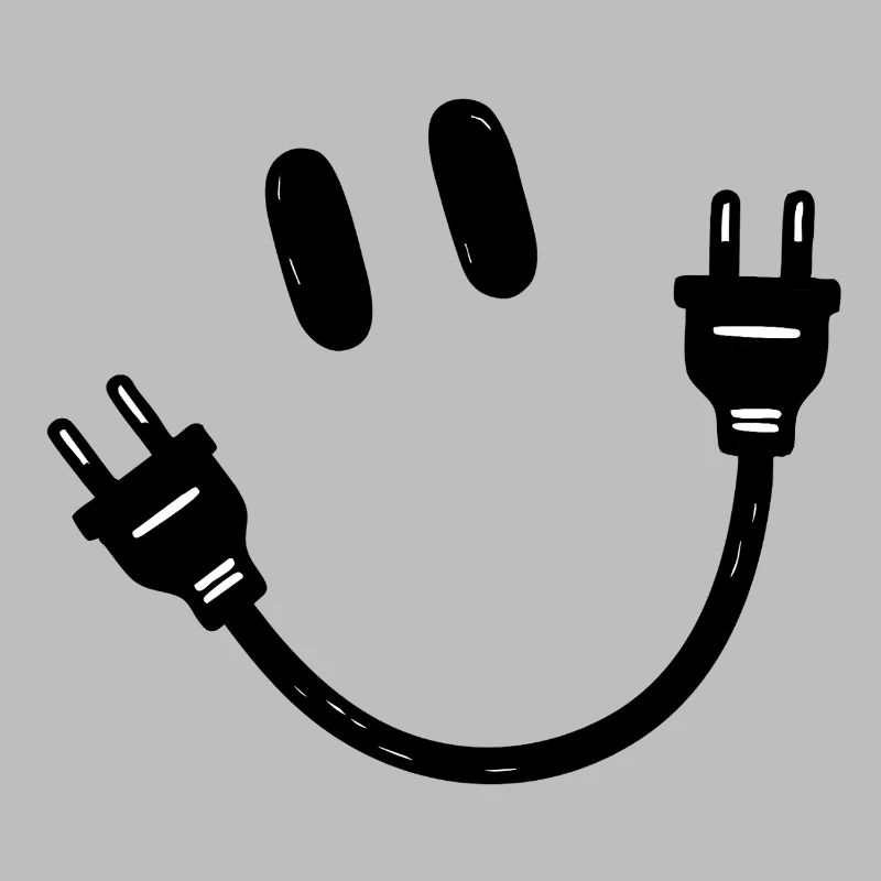 Electrician Electrical Engineer Schuko Plug Funny