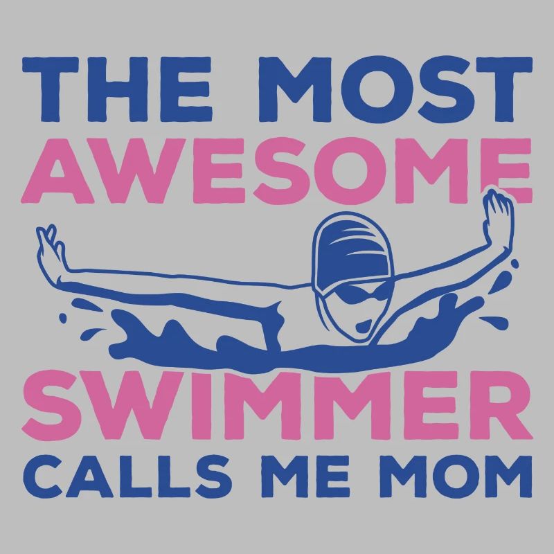 Schwimmer Mutter