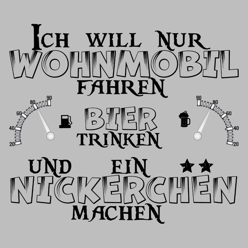 Wohnmobil Bier Nickerchen Camping