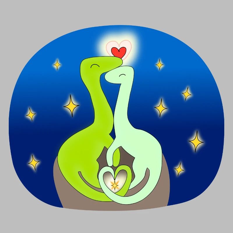 Compsognate in der Liebe