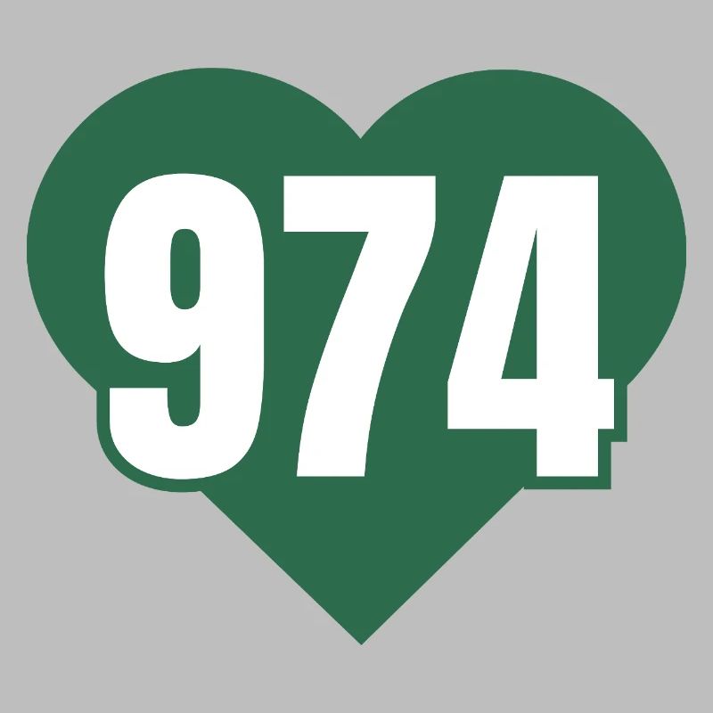 Coeur 974 Code Vert