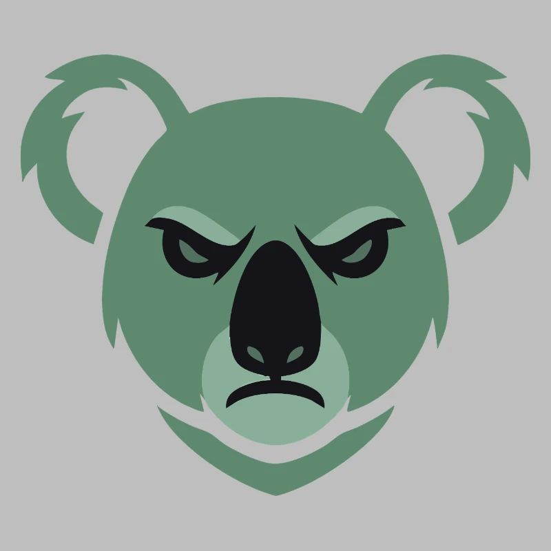 Wütender Koala