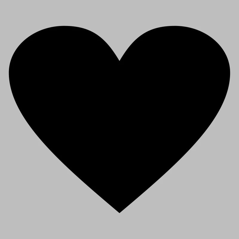 Schwarzes Herz Awesomeelement