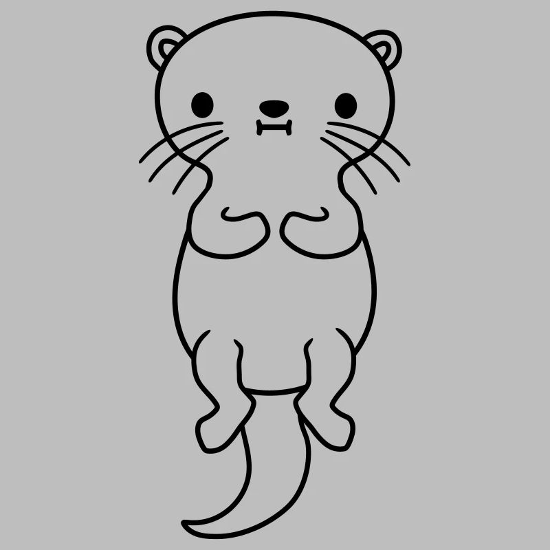 marder nice floating otter