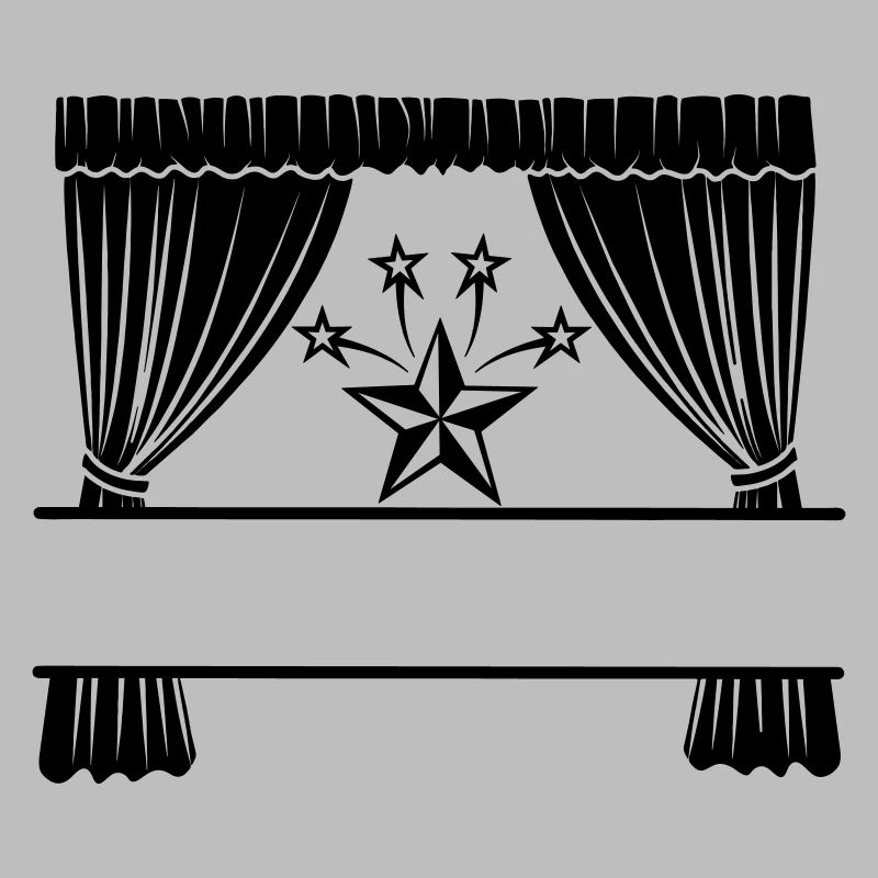 Vorhänge Ich bin ein Star