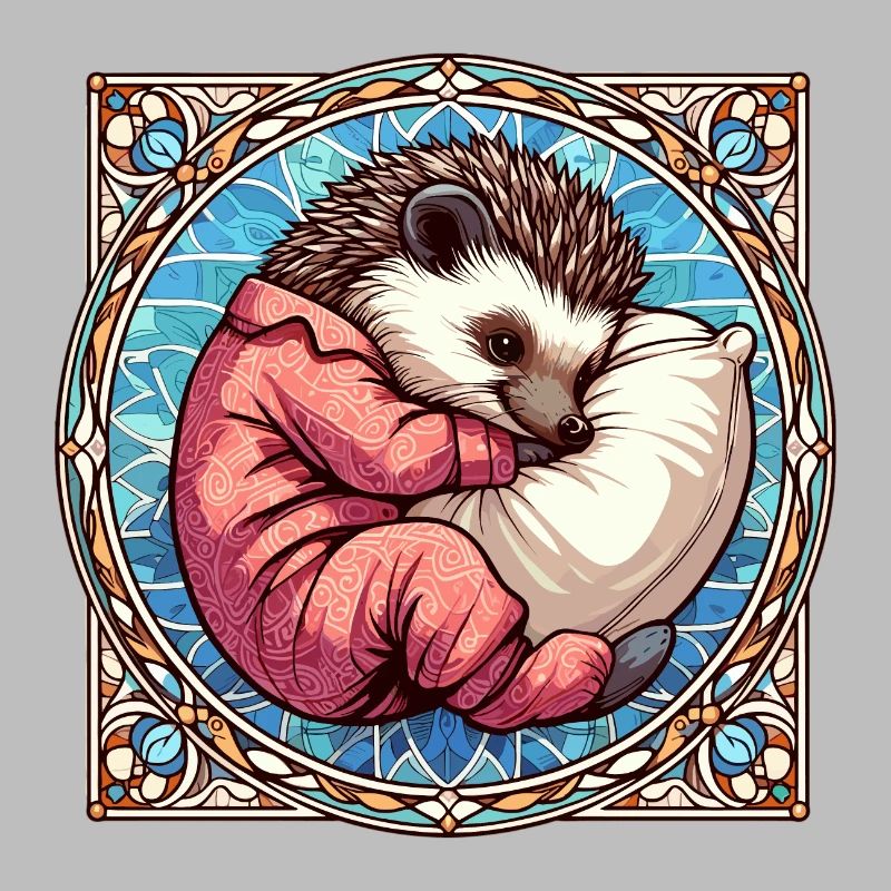 Hedgehog Sleeping Passion Gift