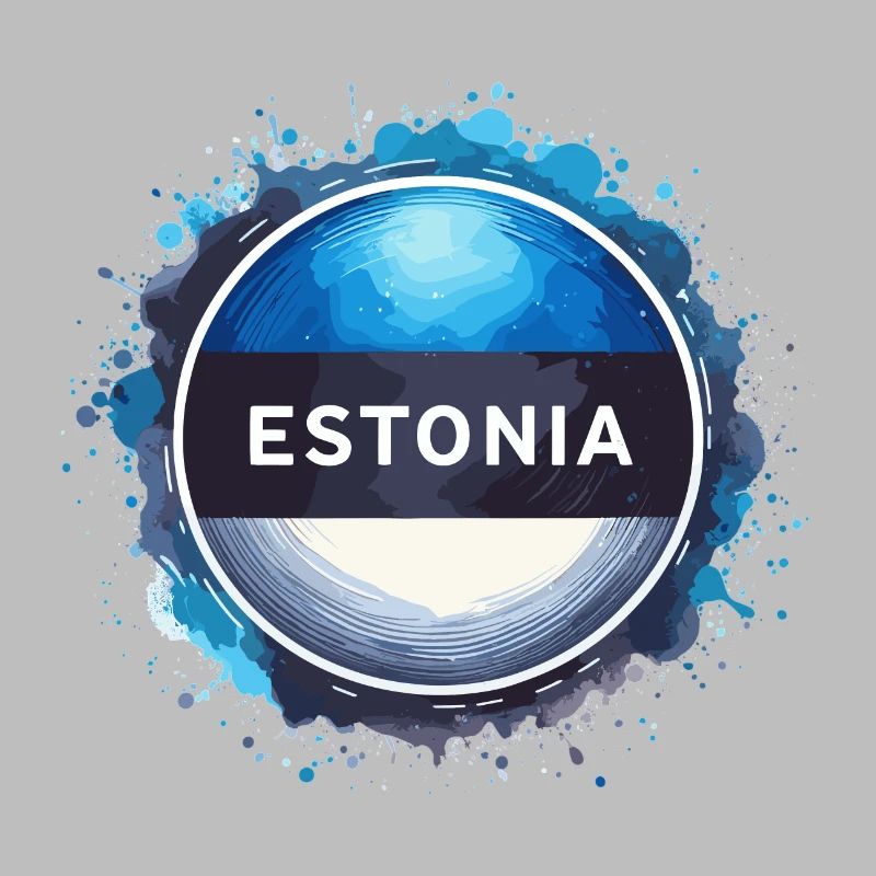 Drapeau de l’Estonie Drapeau Cadeau