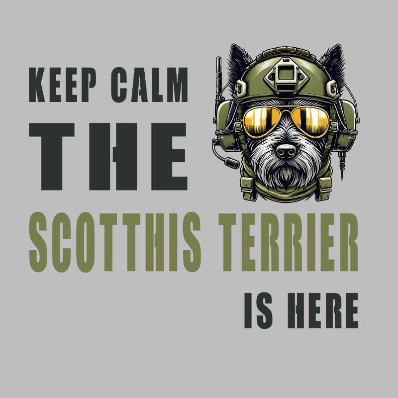Scottish Terrier Warrior Dog