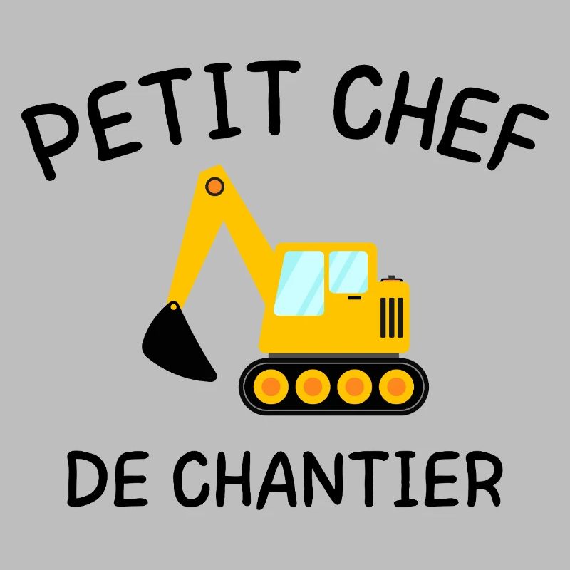 Petit Chef de Chantier Engin de Construction Pelle