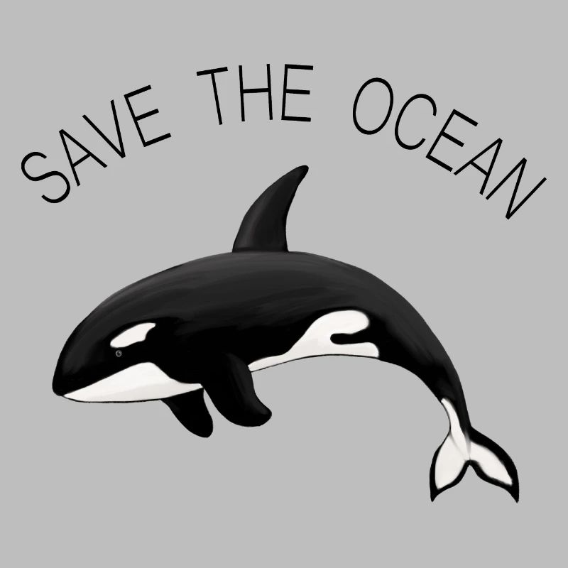 Save the Ocean Orca Killer Whale