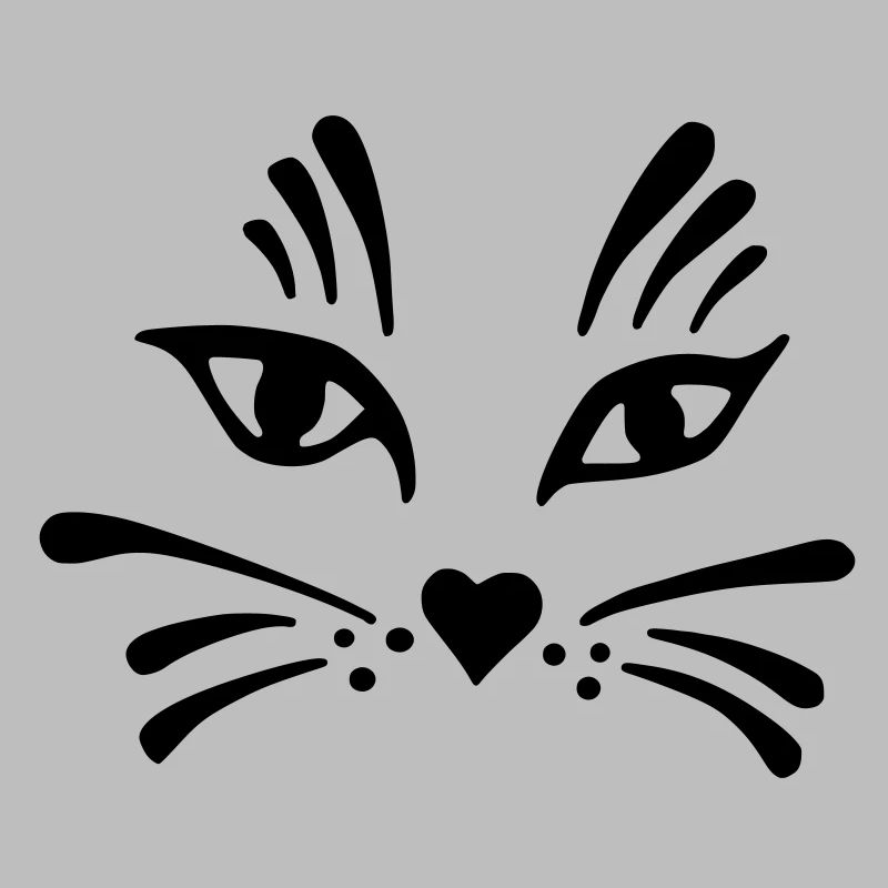 tête de chat simplifiée