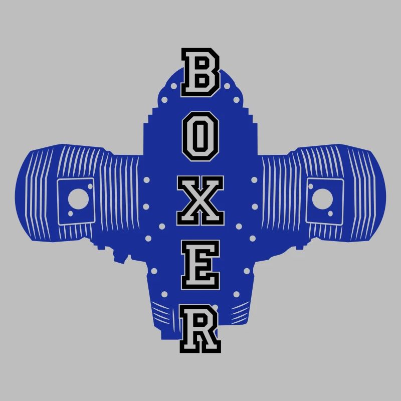 Boxer engine motorcycle motorcyclist biker engine