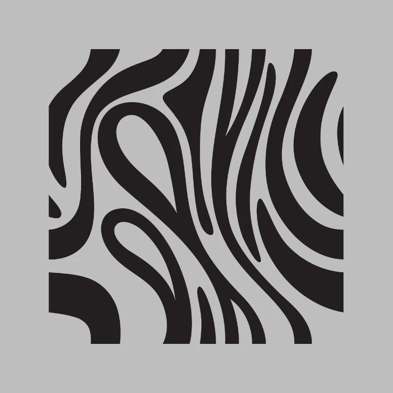 Zebra-Dekoration - Afrikanische Savanne-Effekt