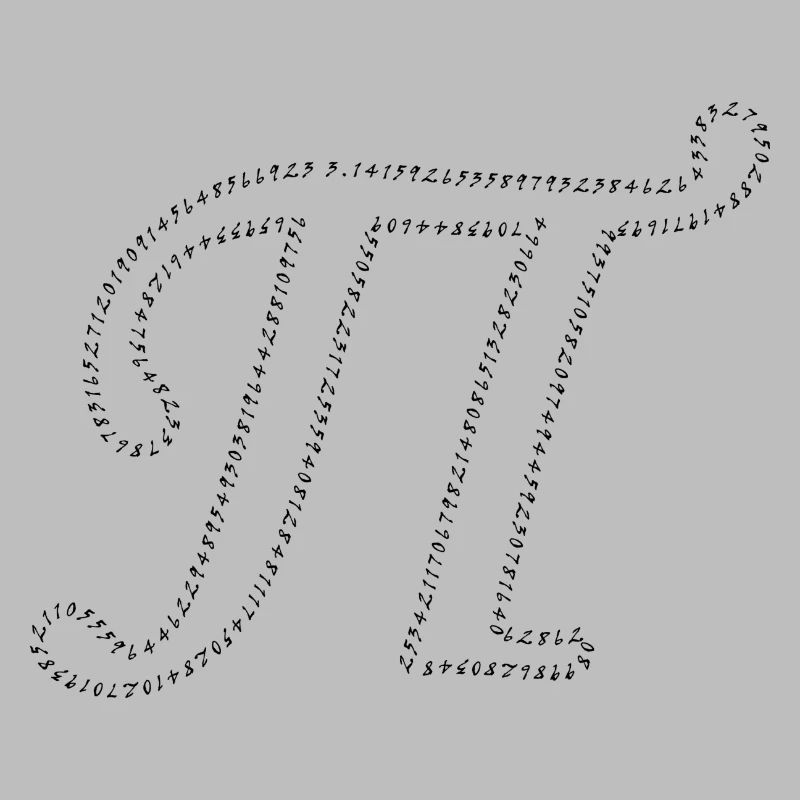 PI Symbol Black Text