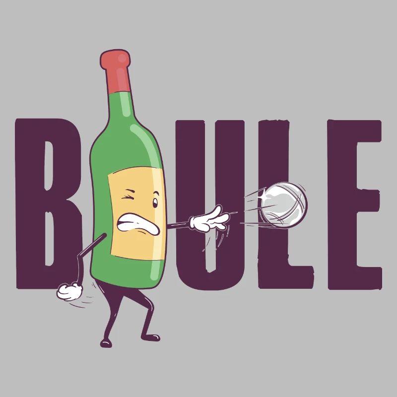 Boule and Wine Boccia Balls Petanque Outfit