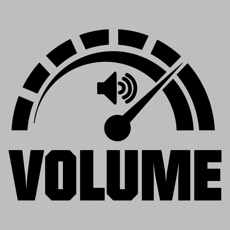 Volume knob pointer