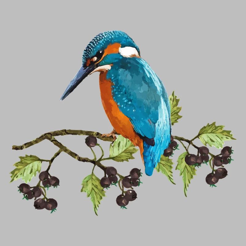 Bunter Vogel