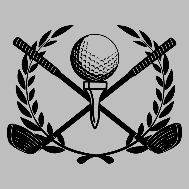 Golfin laurel wreath