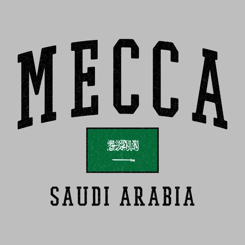 Mecque, Arabie Saoudite : Conception du drapeau