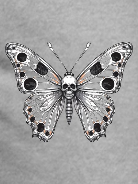 Gotischer Mottenschädel