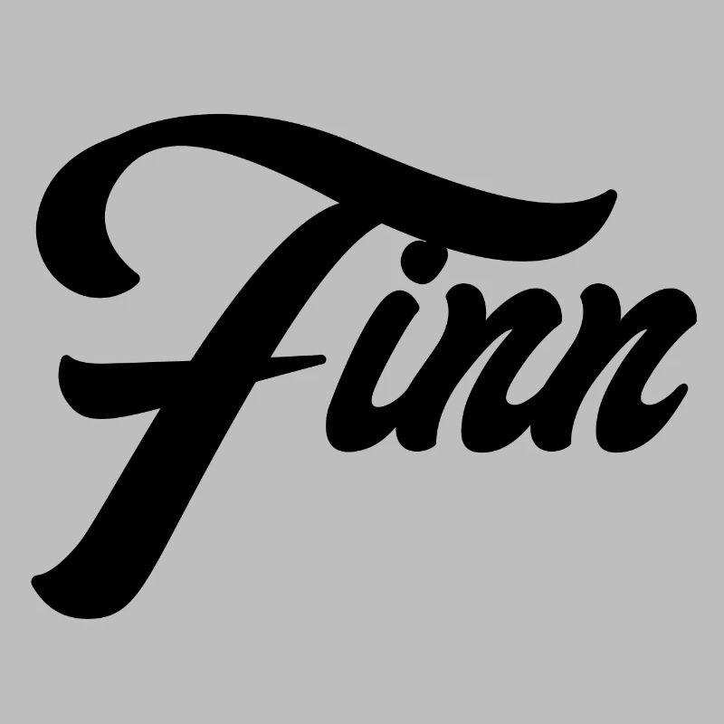 Name Finn geometric pattern on textiles