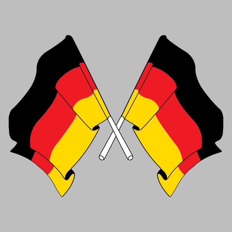 Two flags Germany