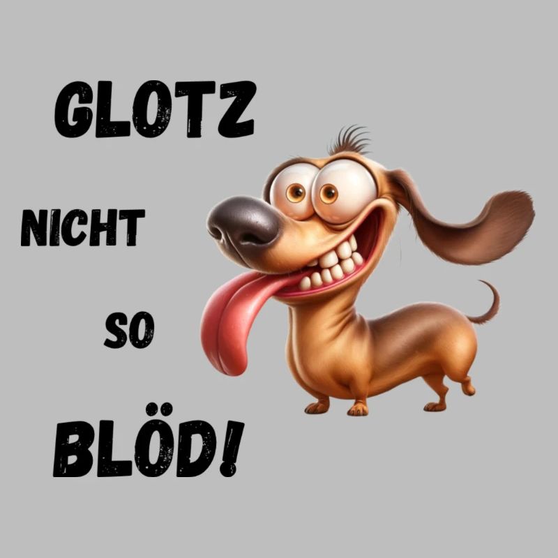 Don't stare so stupidly! Dachshund