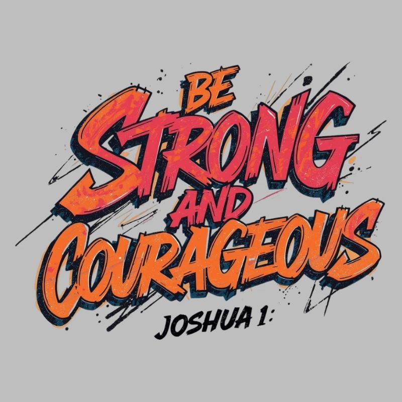 Be strong and brave
