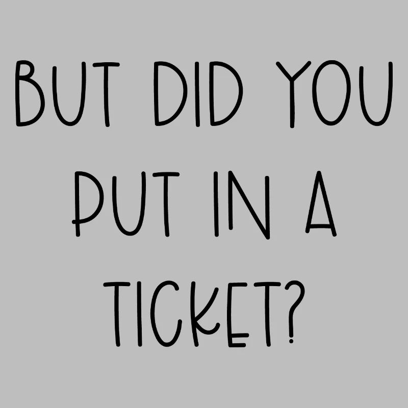 Funny IT Support Tech Help Desk Ticket Gift