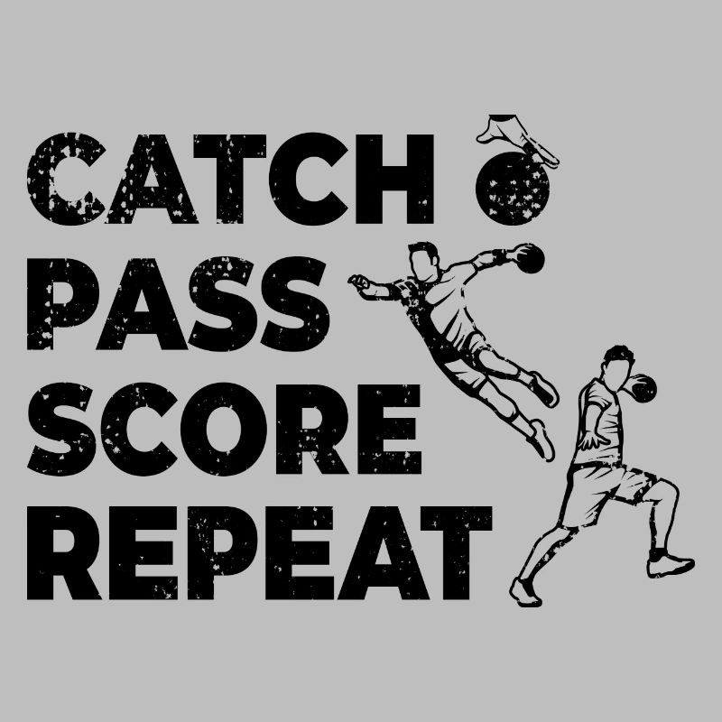 Attraper, passer, marquer, répéter