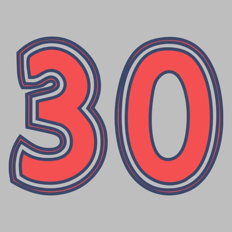 30. 30 YEARS. 30th ANNIVERSARY. 30TH ANNIVERSARY.