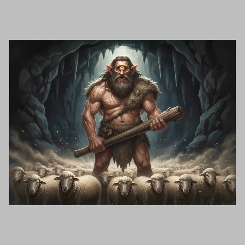 Odysseus Escape from the Cyclops’ Cave