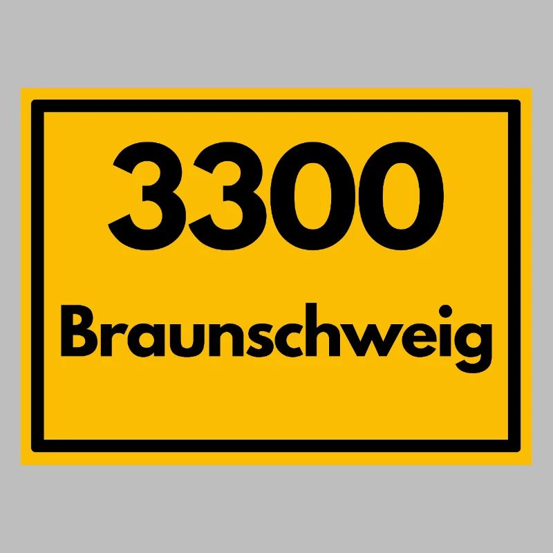 OLD POSTCODE POSTCODE RETRO 3300 BRAUNSCHWEIG