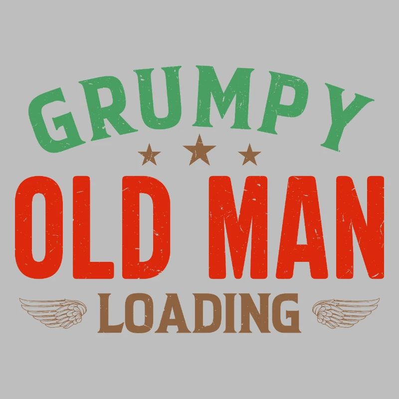 Grumpy Old Man Loading Shirt